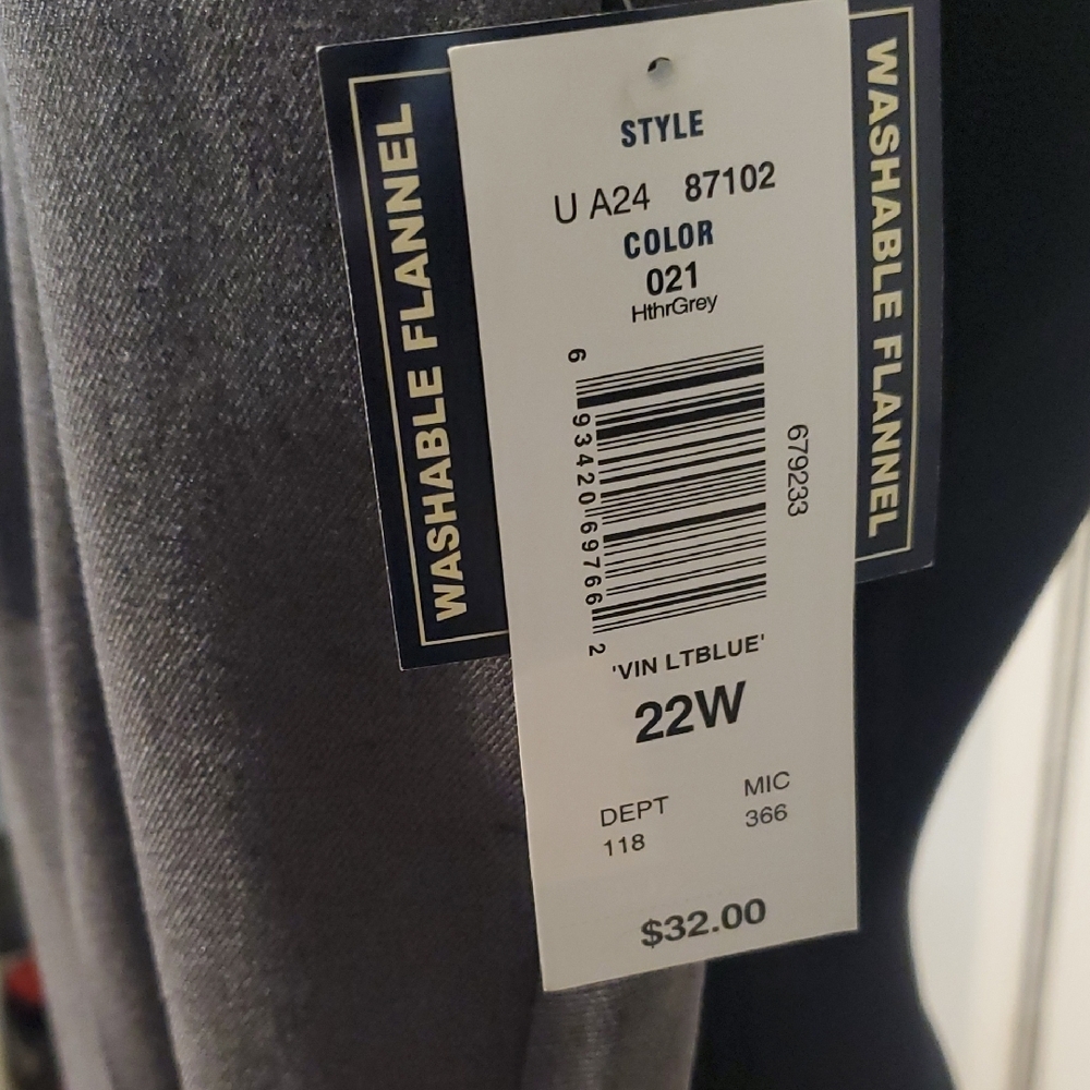 Allison Daley Charcoal Gray Trousers - Picture 3 of 9